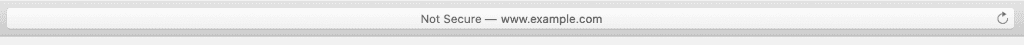 &ldquo;Not secure&rdquo; warning in Safari